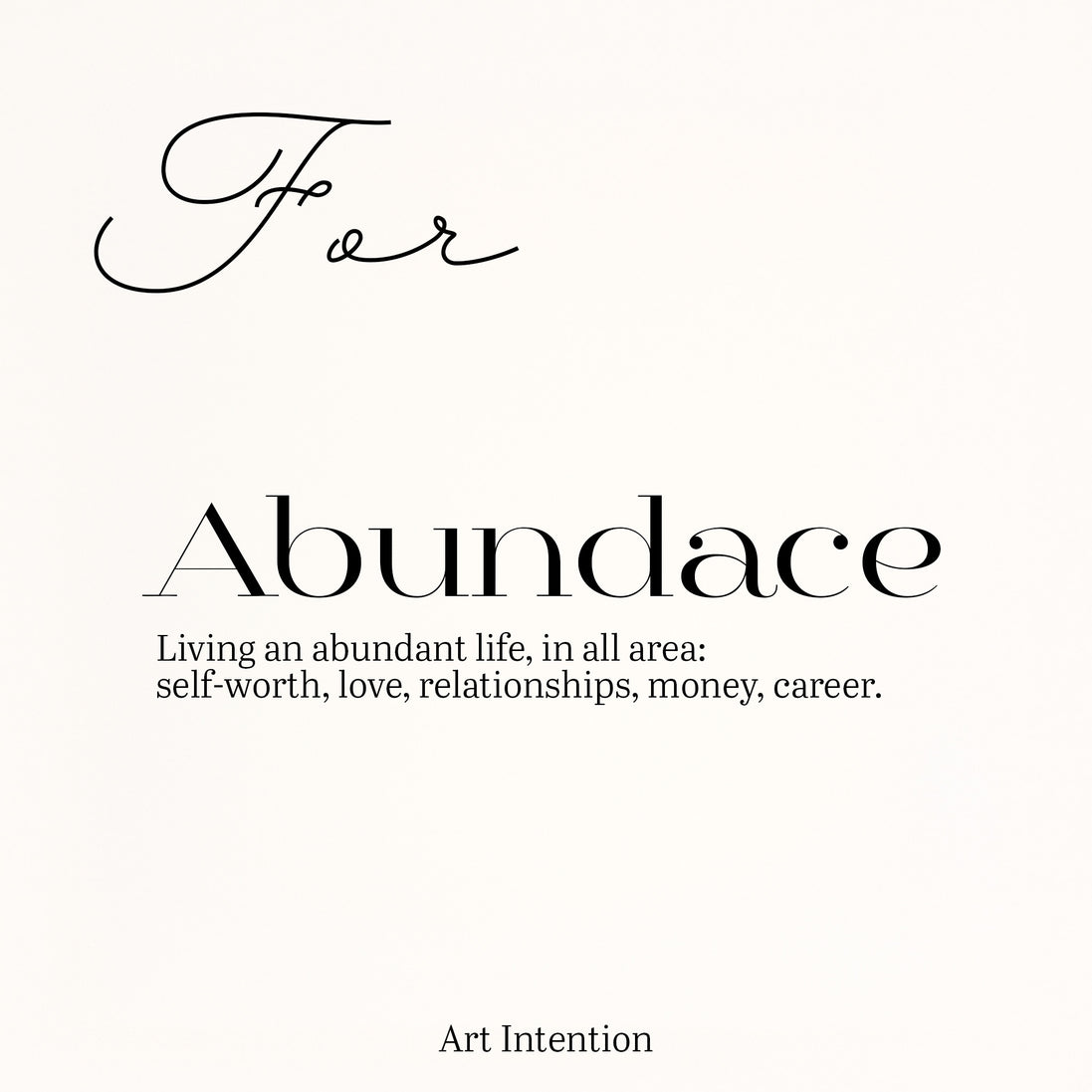 Abundant You | Digital Talisman