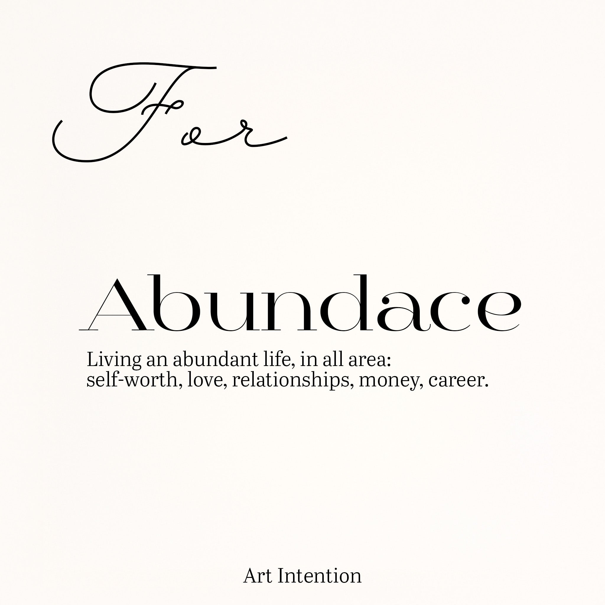 Abundant You | Digital Talisman