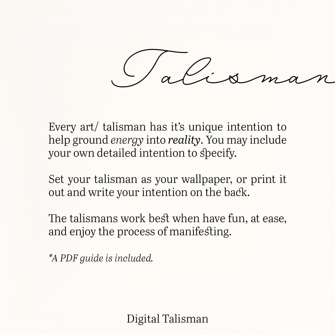 Uniquely You | Digital Talisman