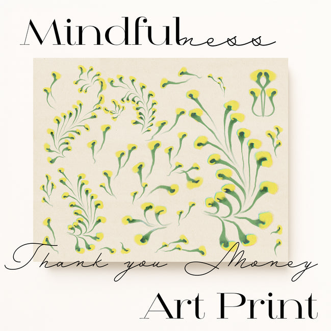 Thank You Money Petals | Art Print