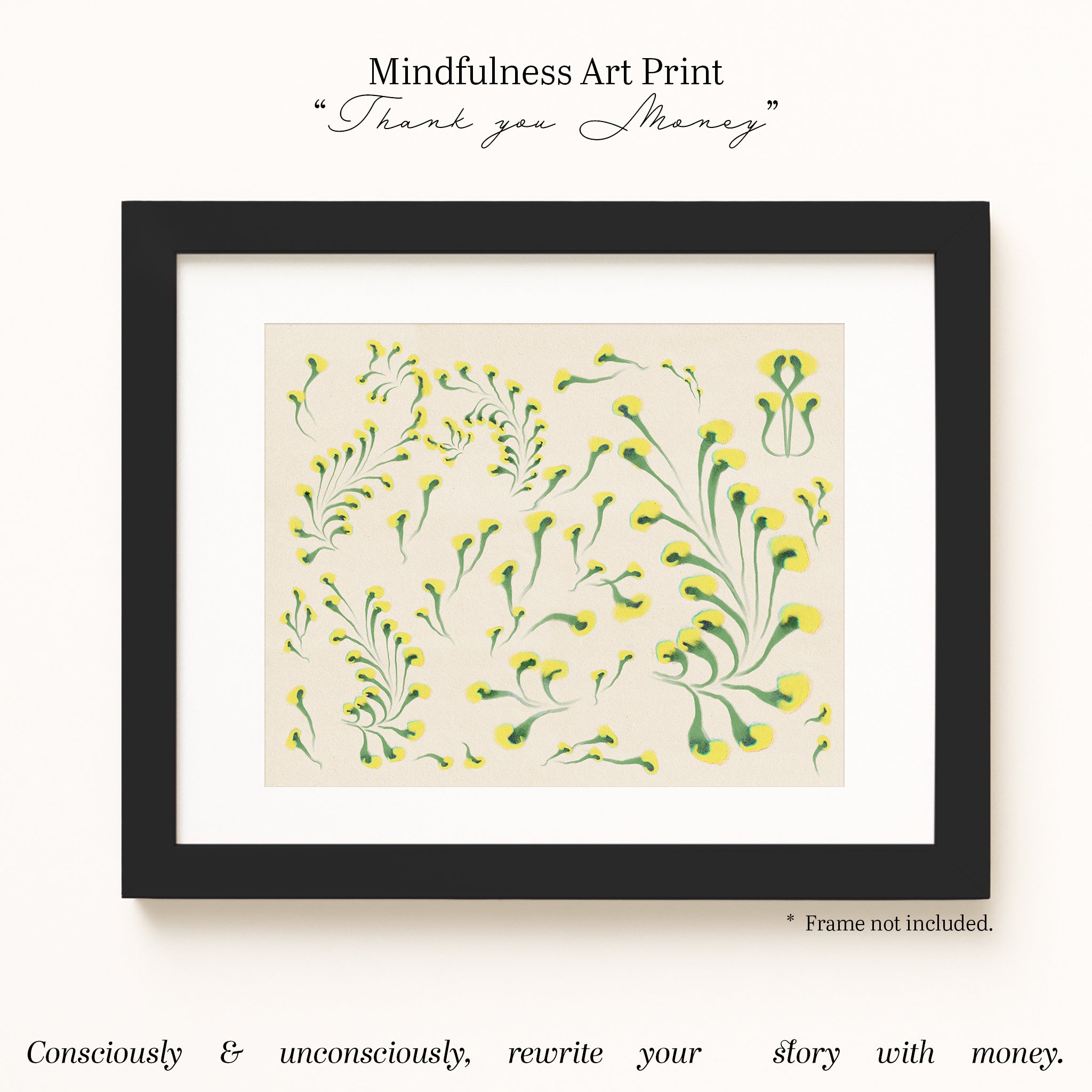 Thank You Money Petals | Art Print